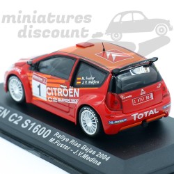 Citroën C2 S1600 - Rallye Rias Bajas 2004 - 1/43 en blister