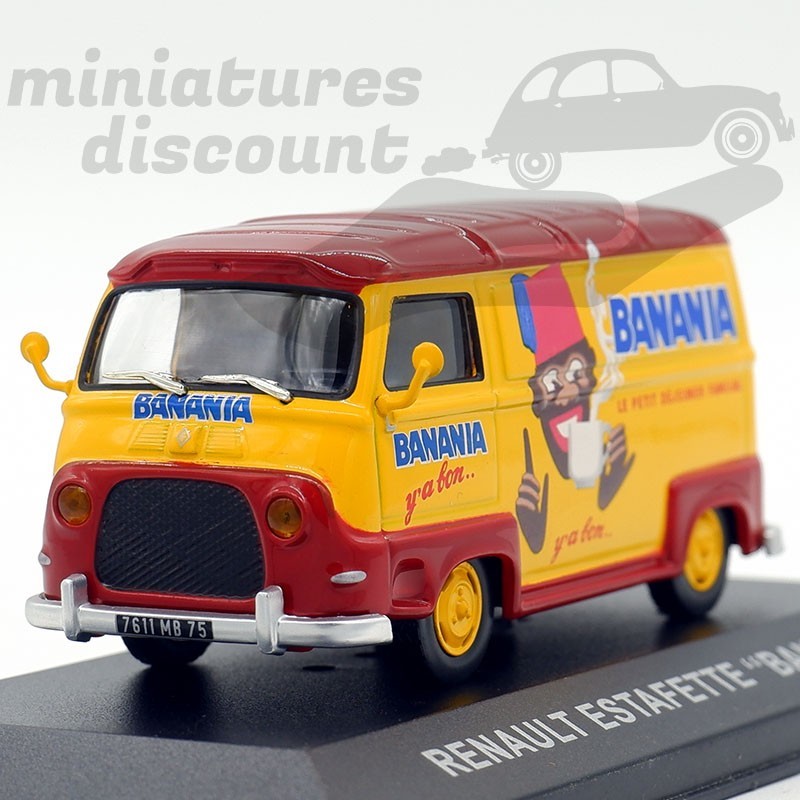 RENAULT ESTAFETTE "BANANIA" (MULTICOLORE) - 1/43ème en boite