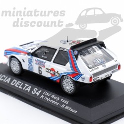 Lancia Delta S4 - RAC Rally 1985 - H.Toivonen & N.Wilson - 1/43 sous blister