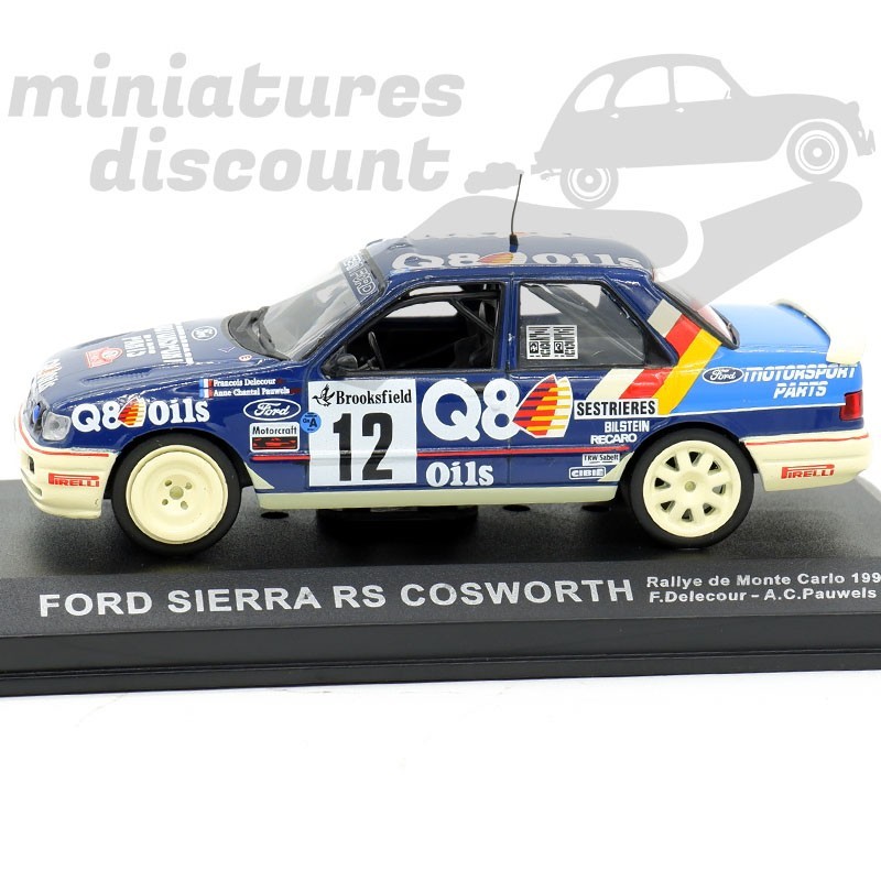 Ford Sierra RS Cosworth - Rallye Monte Carlo 1991 - 1/43 en blister