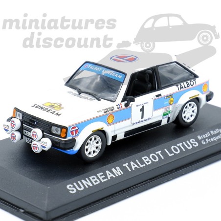 SUNBEAM TALBOT LOTUS (BLANC) - 1/43ème sous blister