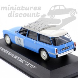 CITROËN ID19 BREAK "ORTF" (BLEU) - 1/43ème en boite