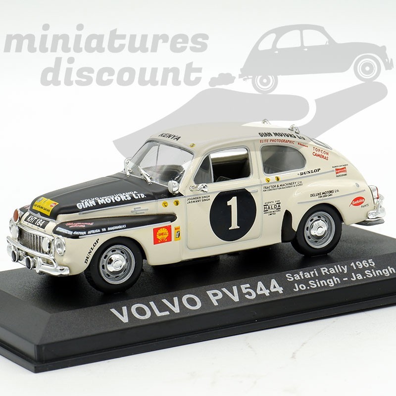 Volvo PV544 - Safari Rallye 1965 - 1/43 en blister