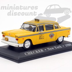 CHECKER (JAUNE) - 1/43ème sous blister
