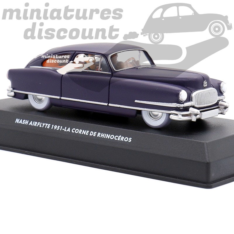 Nash Airflyte 1951 - Spirou & Fantasio - 1/43 en boite