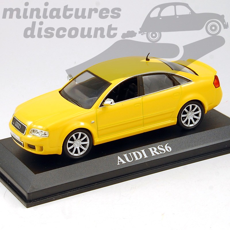 Audi RS6 (jaune) - 1/43 en boite
