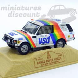 Range Rover Vogue - Paris Dakar 1981 - Norev - 1/43 en boite