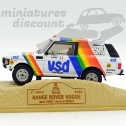 Range Rover Vogue - Paris Dakar 1981 - Norev - 1/43 en boite