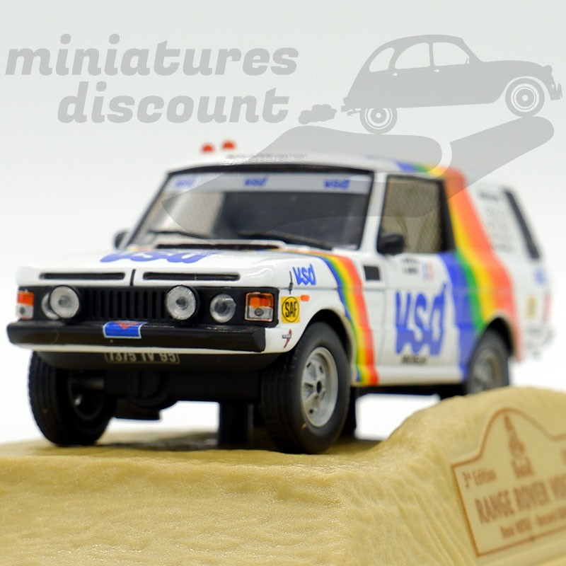 Range Rover Vogue - Paris Dakar 1981 - Norev - 1/43 en boite