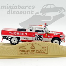 PEUGEOT 404 PICK-UP 1979 (ROUGE) - NOREV - 1/43ème en boite