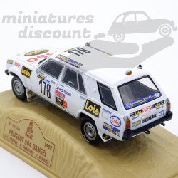 Peugeot 504 Dangel - Paris Dakar 1982 - 1/43 en boite
