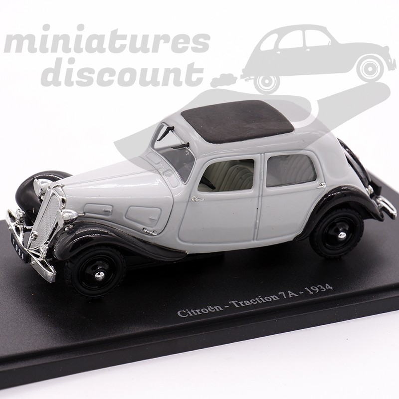CITROËN TRACTION 7A DE 1934 (GRIS) - 1/43ème sous blister