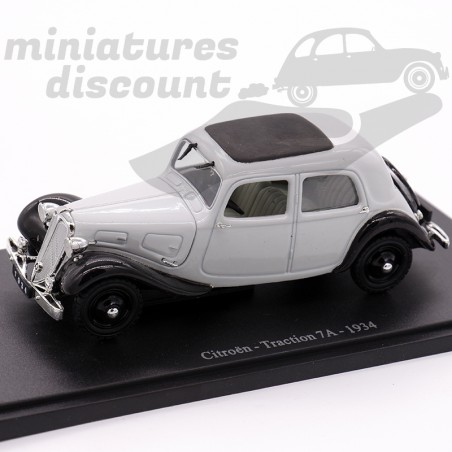 CITROËN TRACTION 7A DE 1934 (GRIS) - 1/43ème sous blister