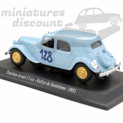 Citroën Traction Avant 15 Six - Rallye de Sestrières 1951 - 1/43 sous blister