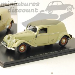 CITROËN TRACTION AVANT 11 BL FOURGONNETTE DANOISE 1950 (BEIGE) - 1/43ème en boite
