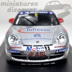 PORSCHE 911 GT3 SUPERCUP 2004 - WINNER - SÉRIE LIMITÉE (GRIS CLAIR) - MINICHAMPS - 1/43ème en boite