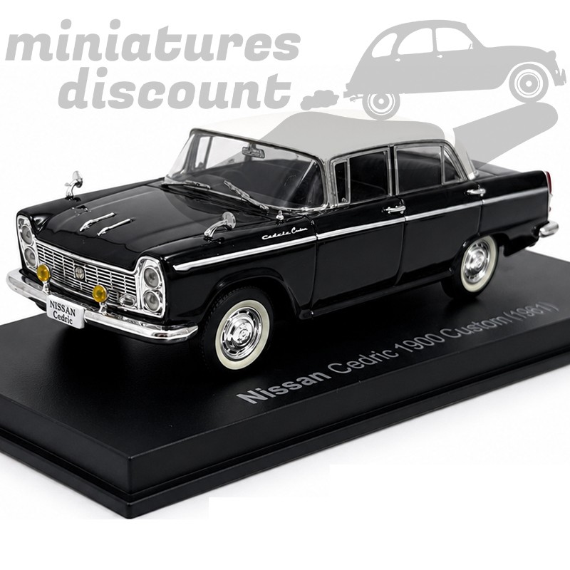 NISSAN CÉDRIC 1900 CUSTOM 1961 EXCLUSIVITÉ (NOIRE) - NOREV - 1/43ème en boite