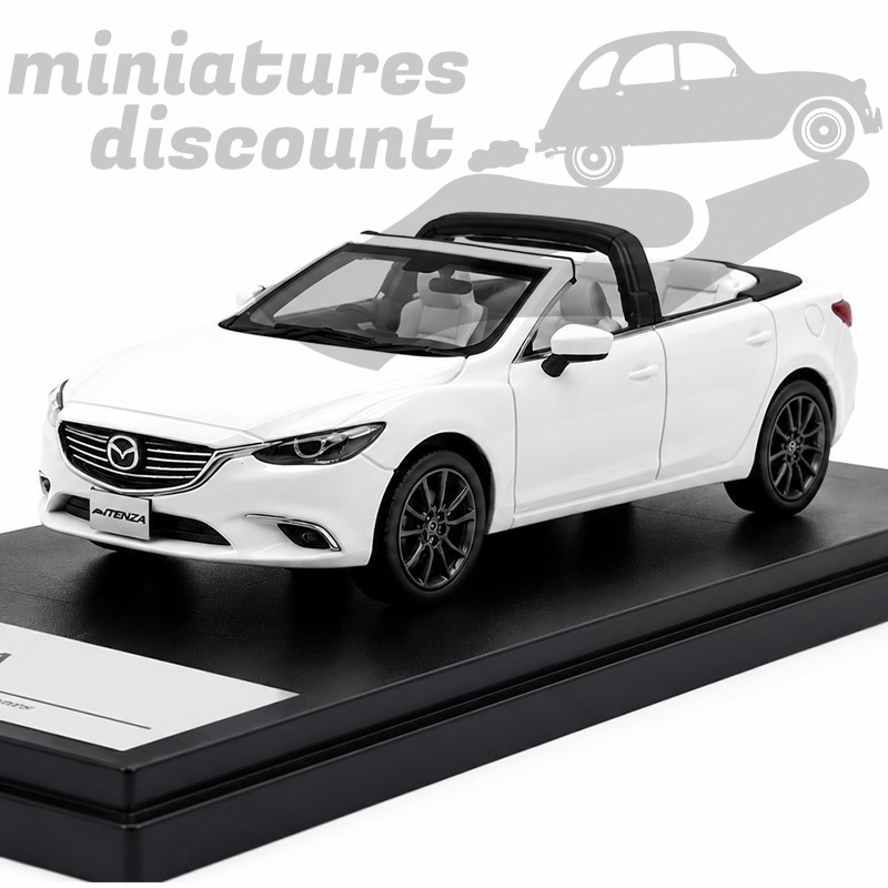MAZDA ATENZA CABRIOLET 2015 EXCLUSIVITÉ (BLANCHE) - HI-STORY - 1/43ème en boite