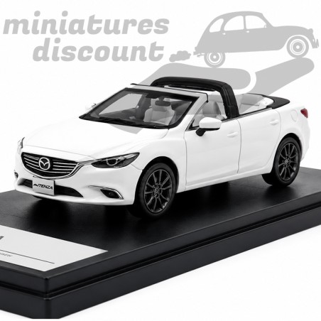 MAZDA ATENZA CABRIOLET 2015 EXCLUSIVITÉ (BLANC) - HI-STORY - 1/43ème en boite