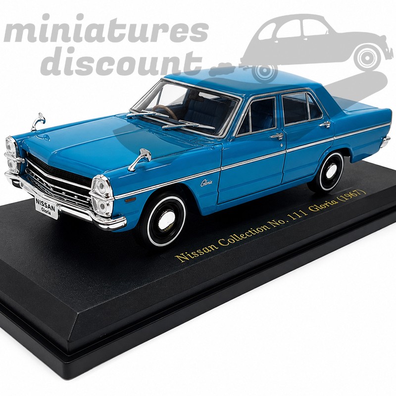 NISSAN GLORIA 1967 (BLEUE) - 1/43ème en boite