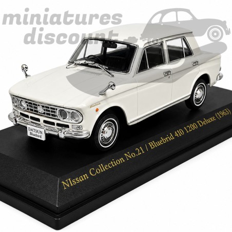 NISSAN BLUEBIRD 410 1200 DELUXE 1963 (BLANC) - NOREV - 1/43ème en boite