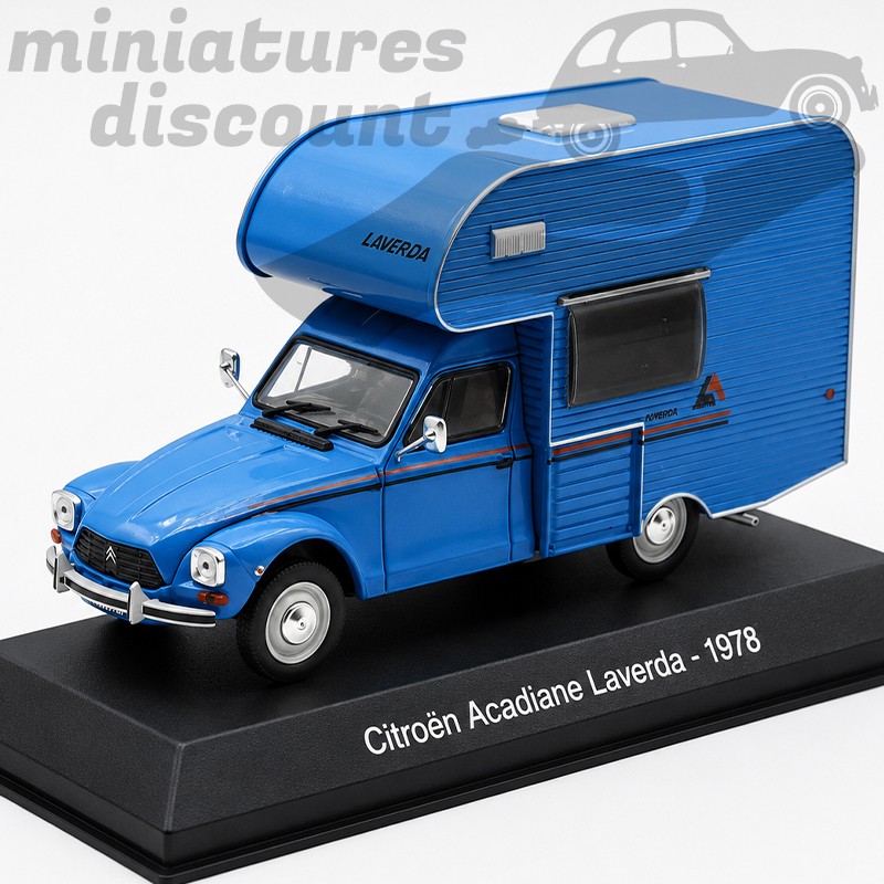 CITROËN ACADIANE CAMPING CAR "LAVERDA" (BLEU) - 1/43ème sous blister