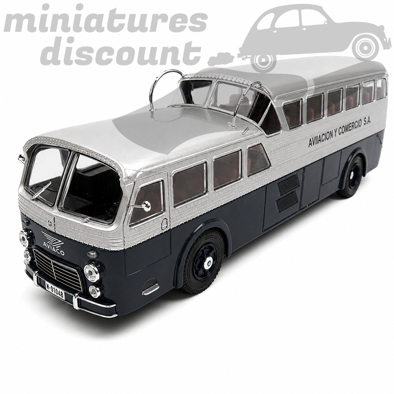 BUS PEGASO AVIACO Z-403 DE 1952 (GRIS) - 1/43ème sous blister