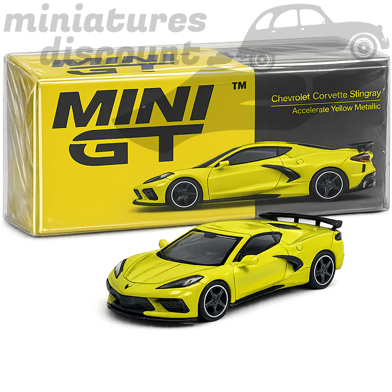 CHEVROLET CORVETTE STINGRAY (JAUNE) - 1/43ème en boite
