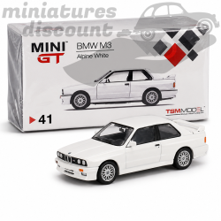 BMW M3 (BLANC) - 1/64ème en boite