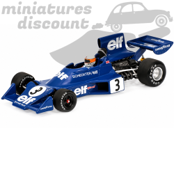TYRRELL FORD 007 (BLEU) - MINICHAMPS - 1/43ème en boite