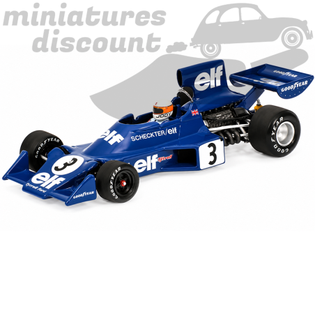 TYRRELL FORD 007 (BLEU) - MINICHAMPS - 1/43ème en boite
