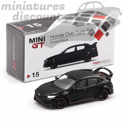 HONDA CIVIC TYPE R (NOIR) - 1/64ème en boite