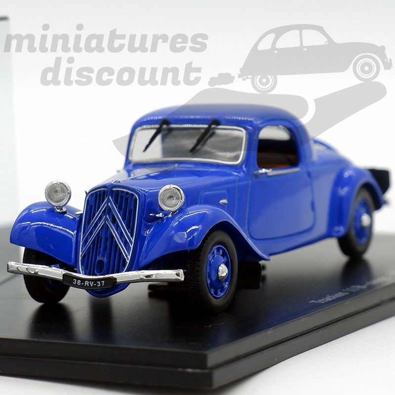 CITROËN TRACTION 11B COUPÉ 1938 (BLEU) - 1/43ème sous blister