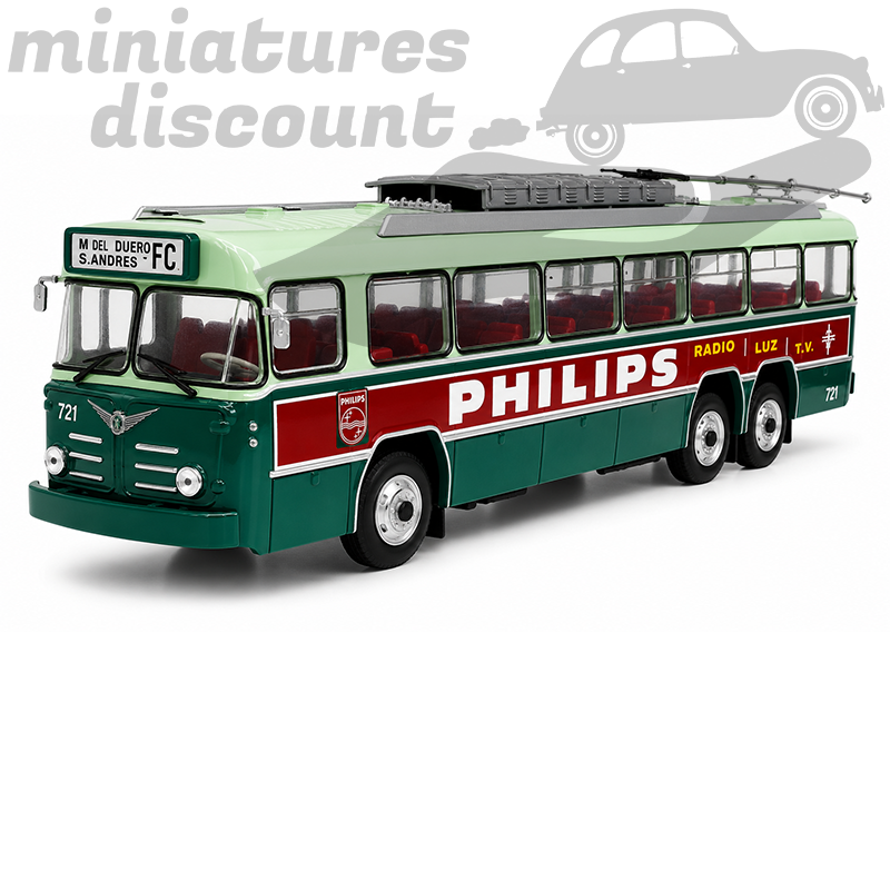 BUS BERLIET VA3B2 (VERT) - 1/43ème sous blister