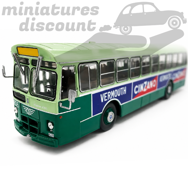 BUS (VERT FONCÉ) - IXO - 1/43ème sous blister