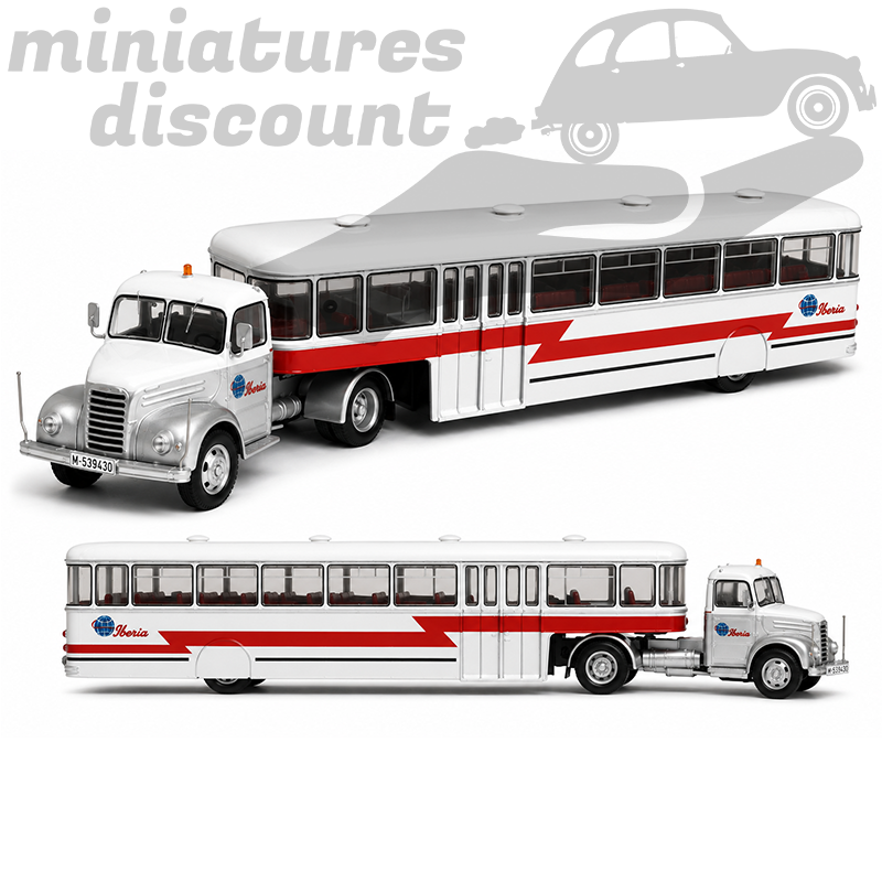 BUS (GRIS CLAIR) - IXO - 1/43ème sous blister