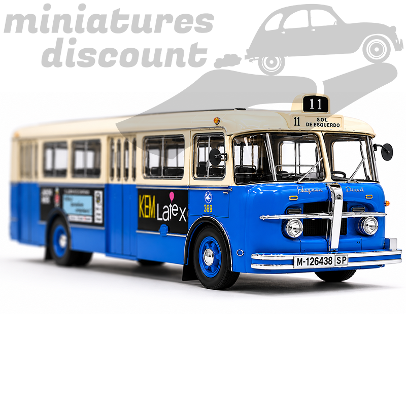 BUS (BLEU) - IXO - 1/43ème sous blister