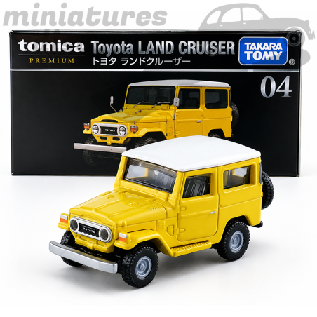 TOYOTA LAND CRUISER TOMICA (JAUNE) - 1/60ème en boite