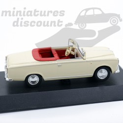 PEUGEOT 403 CABRIOLET (BEIGE) - 1/43ème sur socle