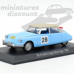 CITROEN ID 19 RALLYE BLEU 1962 (BLEU CIEL) - 1/43ème sous blister