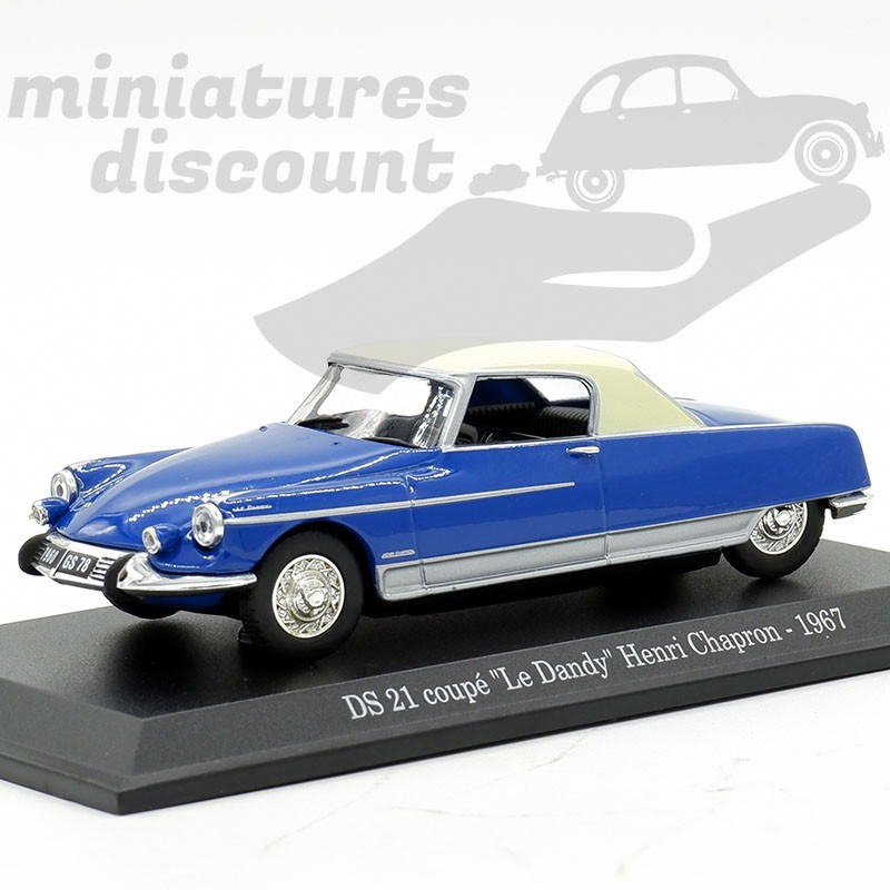 CITROËN DS 21 (BLEU MARINE) - 1/43ème sous blister