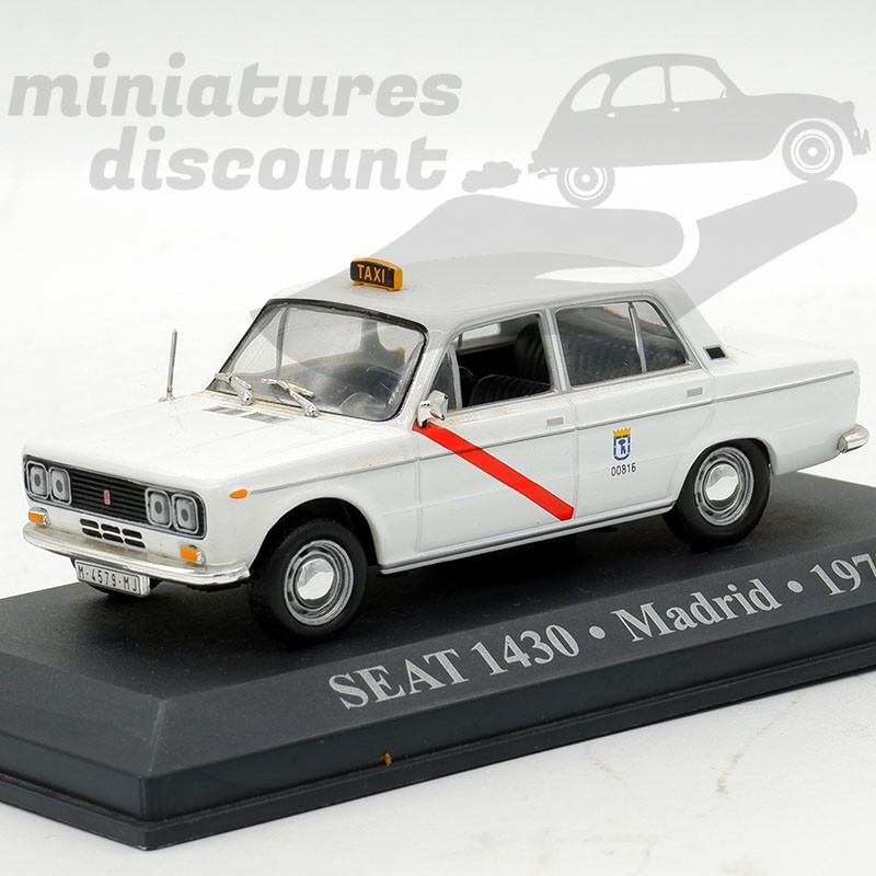 SEAT 1430 (BLANC) - Taxi - 1/43ème en boite