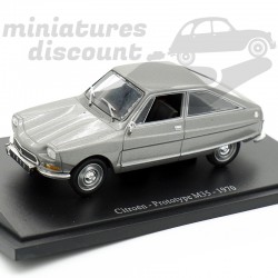 CITROËN PROTOTYPE M35 (GRIS) - 1/43ème sur socle