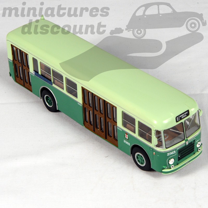 BUS FIAT 411/1 1962 ITALIAN (VERT) - 1/43ème sous blister