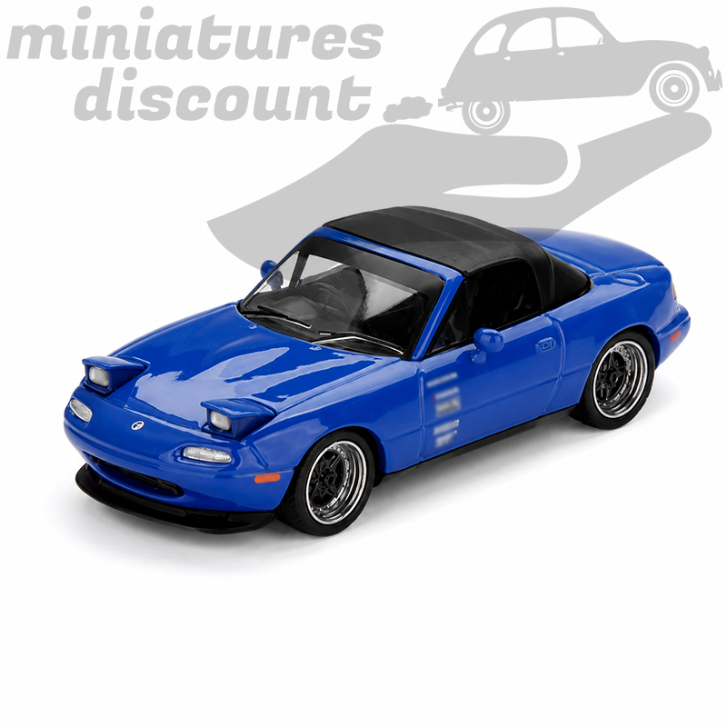 MAZDA MX5 (BLEU) - MINI GT - 1/64ème en boite