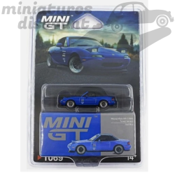 MAZDA MX5 (BLEU) - MINI GT - 1/64ème en boite