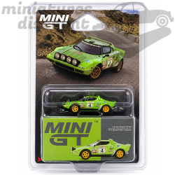 LANCIA STRATOS HF (VERT) - MINI GT - 1/64ème en boite