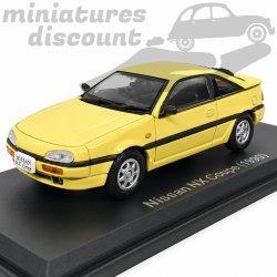 NISSAN NX COUPÉ DE 1990 (JAUNE) - NOREV - 1/43ème en boite