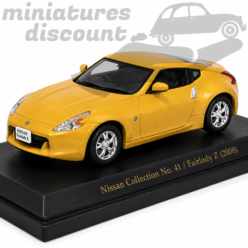 NISSAN FAIRLADY Z DE 2008 (JAUNE) - NOREV - 1/43ème en boite