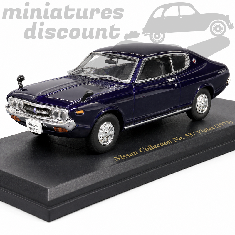 NISSAN VIOLET DE 1973 (BLEU) - NOREV - 1/43ème en boite